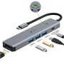 DOCKING STATION 5 PUERTOS USB-C LEOTEC